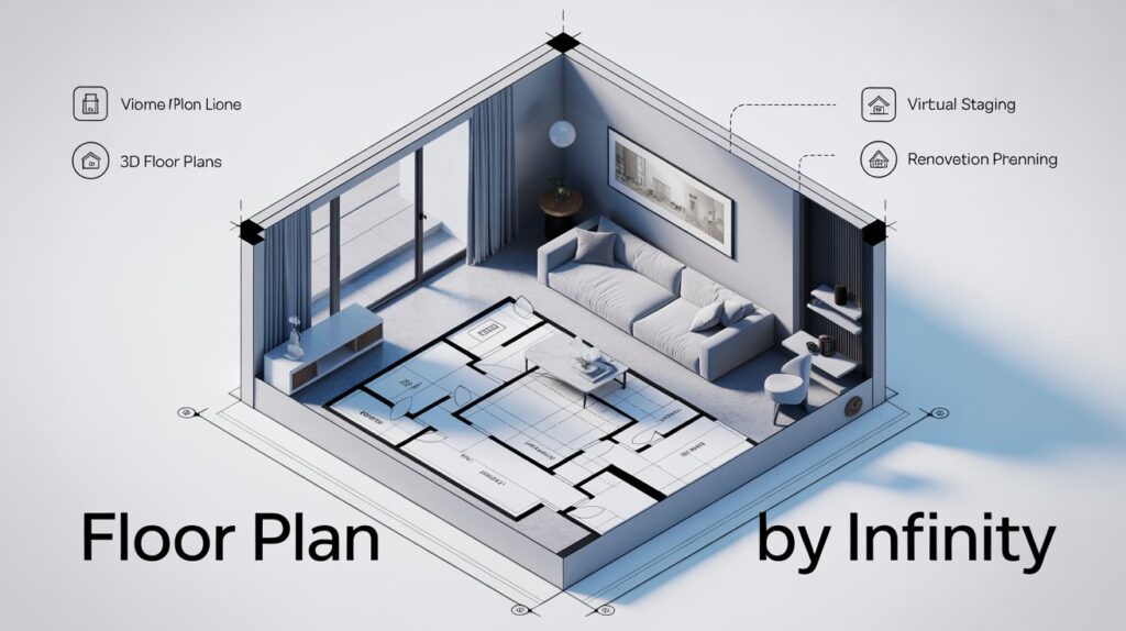 Professional Floor Plan Real Estate Solutions: Elevate Your Property Listings with Floor Plan by Infinity